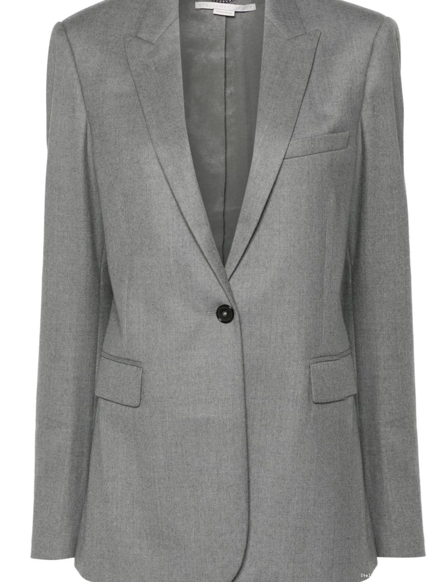 Affordable wool Women Stella blazer single-breasted McCartney 0731